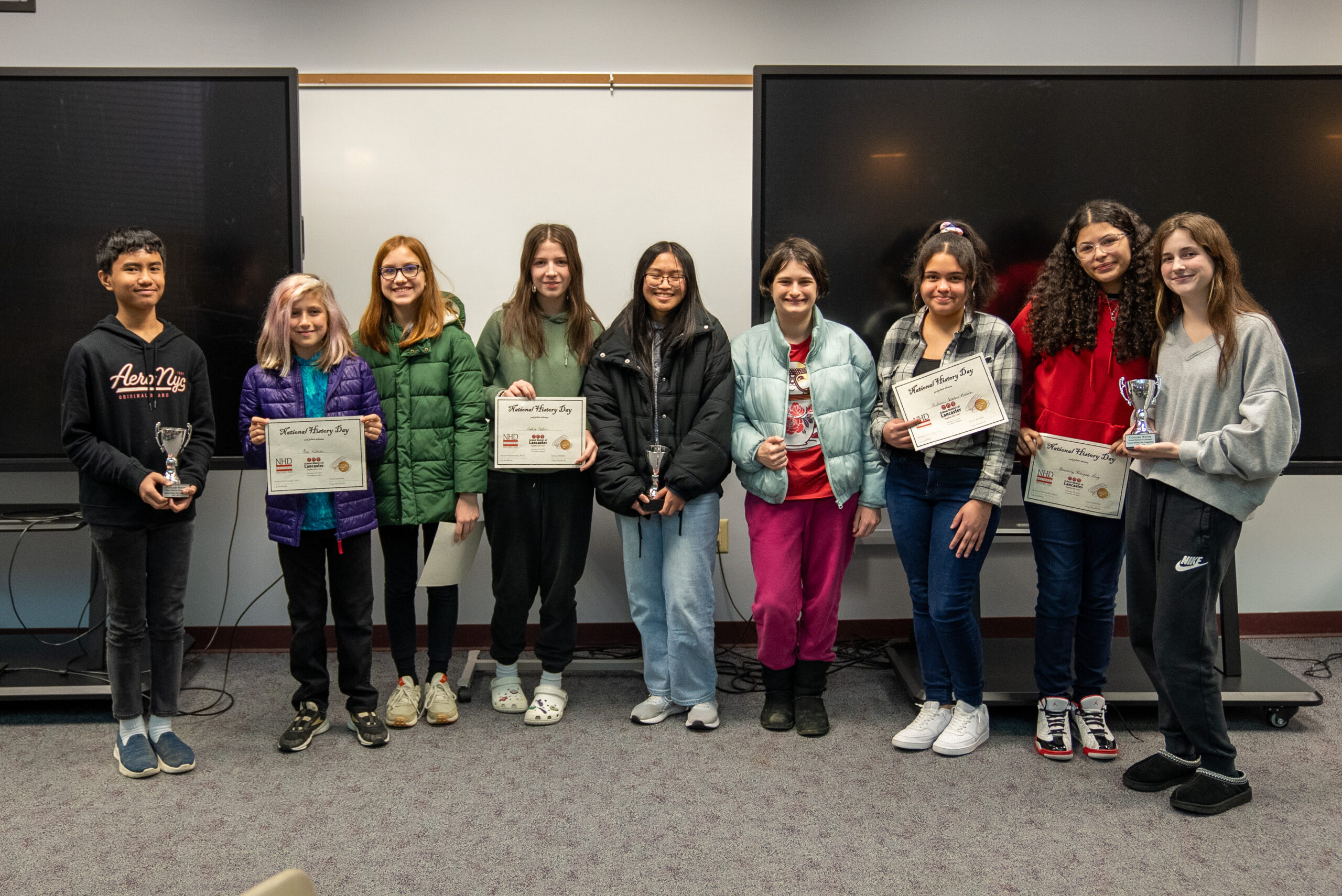 Congratulations to SDoL's district History Day winners School