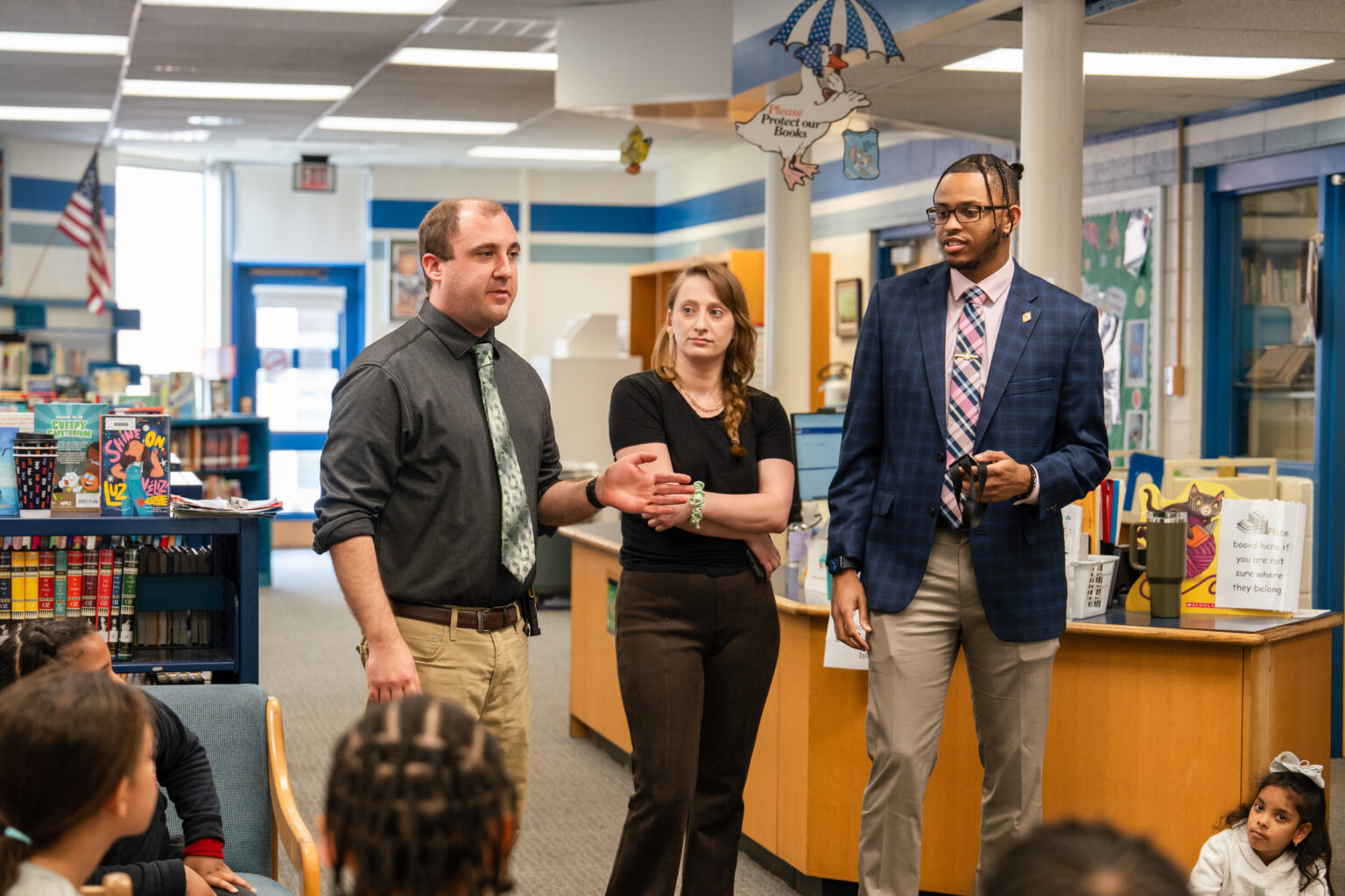 Alex Rohrer Burrowes ES welcomes U.S. Attorney's Office Representatives to inspire ...