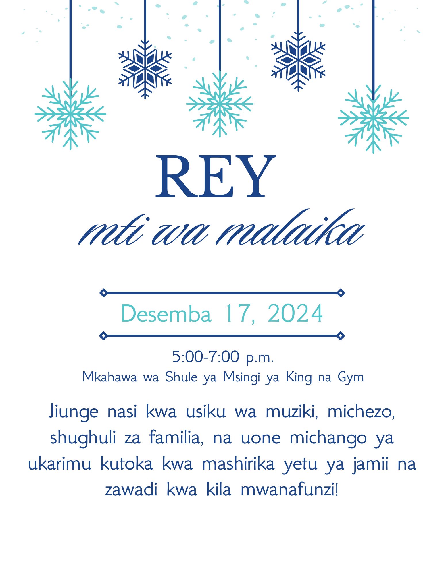 King ES invites community to participate in Annual Angel Tree Event